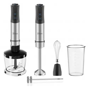 ხელის ბლენდერი Zilan ZLN3939, 1200W, Hand Blender, Black/Silver