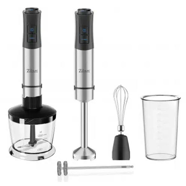ხელის ბლენდერი Zilan ZLN3939, 1200W, Hand Blender, Black/Silver
