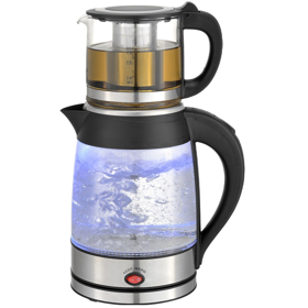Tea Maker Zilan ZLN4858, 2200W, 1.8L, Black/Silver