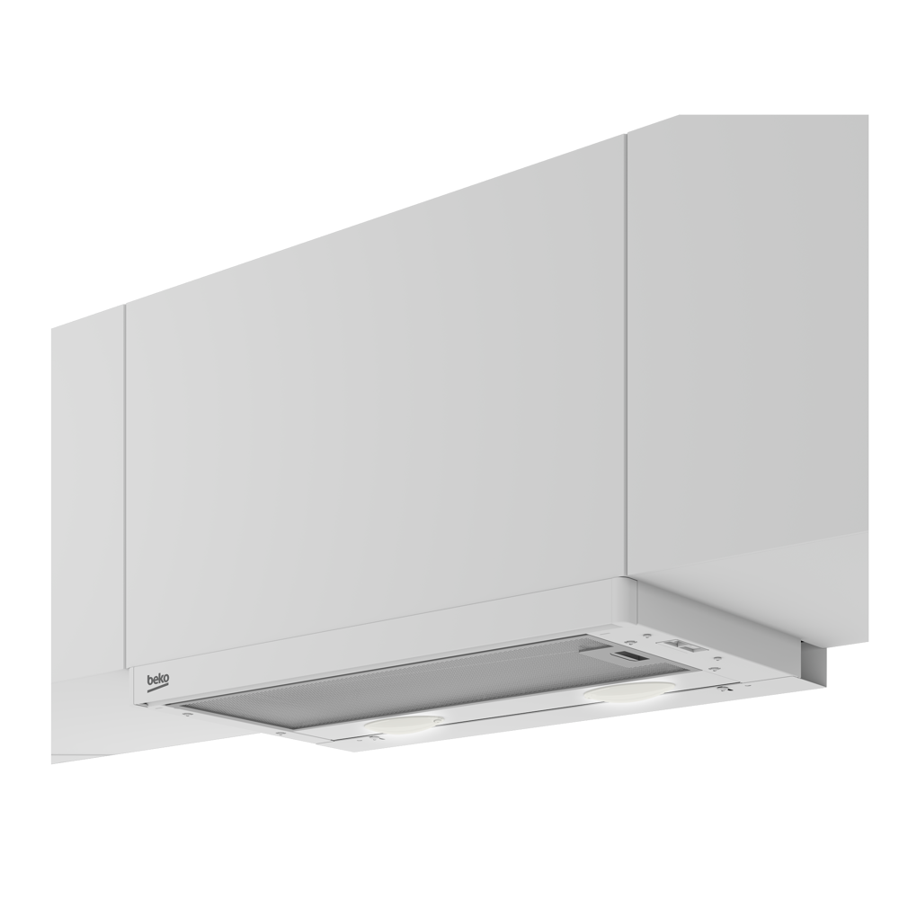 ჩასაშენებელი გამწოვი Beko CTB 6407 W b300, 310m³/h, Built-in Hood, White