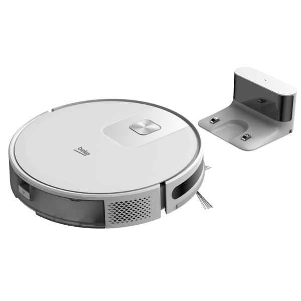 Robot Vacuum Cleaner Beko VRR 60314 VW, 2000Pa, Gyro, White