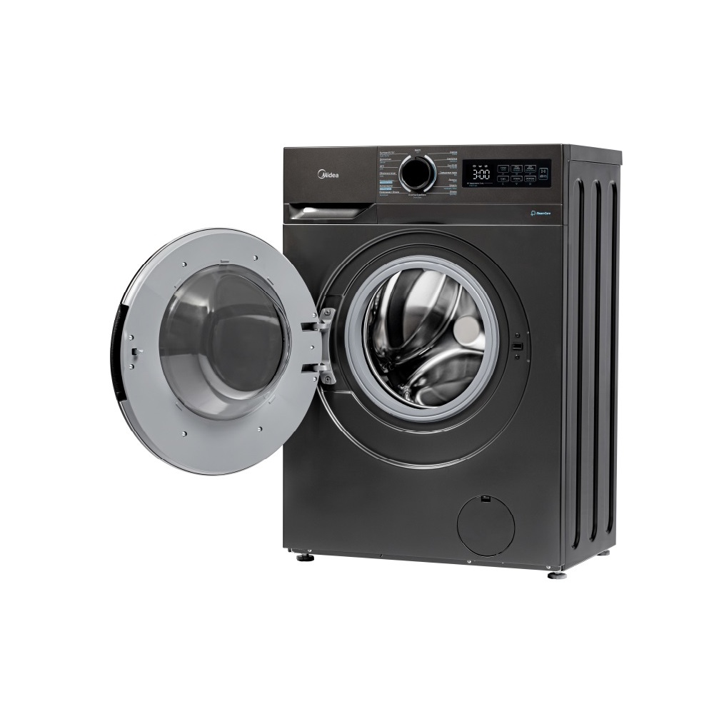 სარეცხი მანქანა Midea MF01814BS47/T, 8Kg, 1400Rpm, A, 72DB, Washing Machine, Titanium