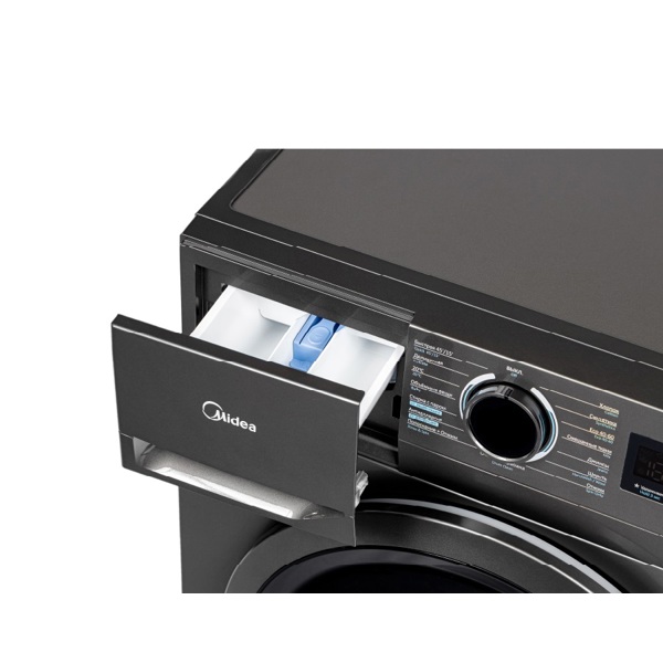 სარეცხი მანქანა Midea MF01814BS47/T, 8Kg, 1400Rpm, A, 72DB, Washing Machine, Titanium