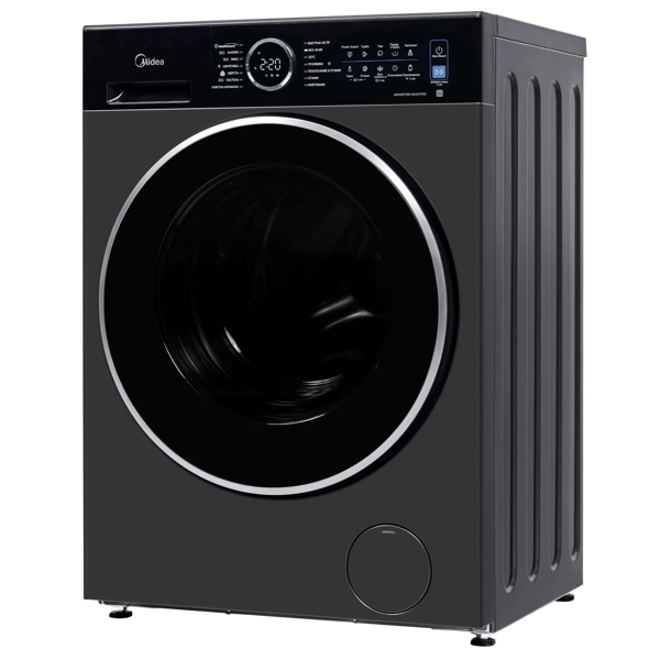სარეცხი+საშრობი მანქანა Midea MF205D80WB/T, 8/6Kg, 1400Rpm, A, 76DB, Washing+Dryer Machine, Titanium