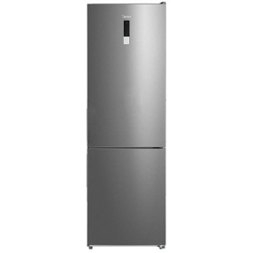 მაცივარი Midea MDRB424FGE02OE, 310L, E, 42Db, No Frost, Refrigerator, Inox