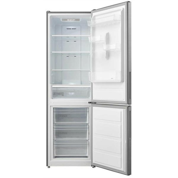 მაცივარი Midea MDRB424FGE02OE, 310L, E, 42Db, No Frost, Refrigerator, Inox