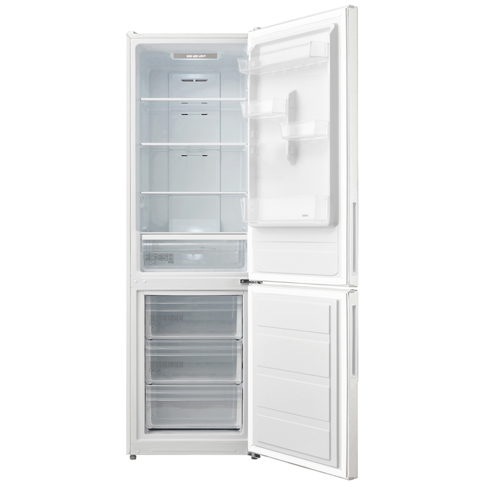 მაცივარი Midea MDRB424FGE01OE, 310L, E, 42Db, No Frost, Refrigerator, White