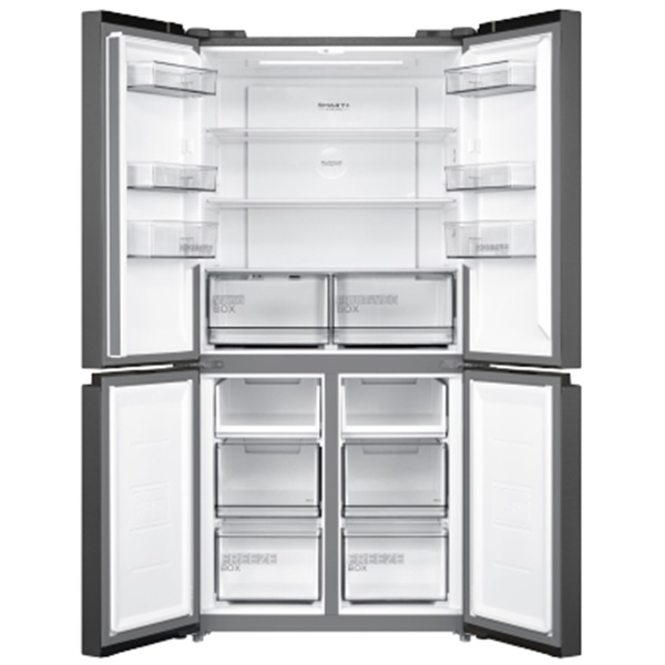 მაცივარი Midea MDRF632FIE45, 474L, E, 35Db, No Frost, Refrigerator, Dark Inox
