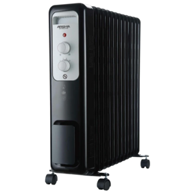 ზეთის რადიატორი Arshia OH762-3146, 2300W, Oil Radiator, Black