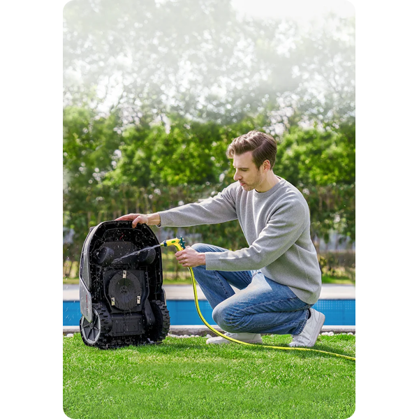 გაზონის საკრეჭი რობოტი Dreame MLLA7210 Roboticmower A1 Pro, WiFi, Bluetooth, Wire Free Robotic Lawn Mower, Grey