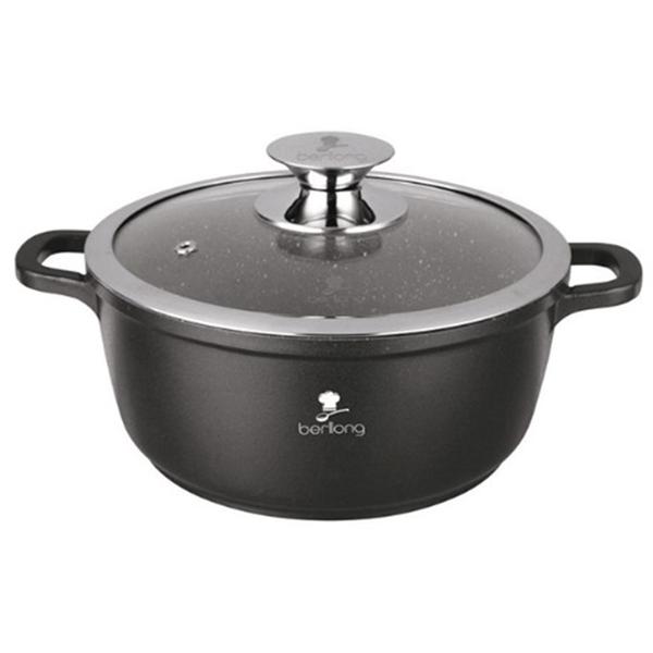 ქვაბი Berllong G-16, 16cm, Black
