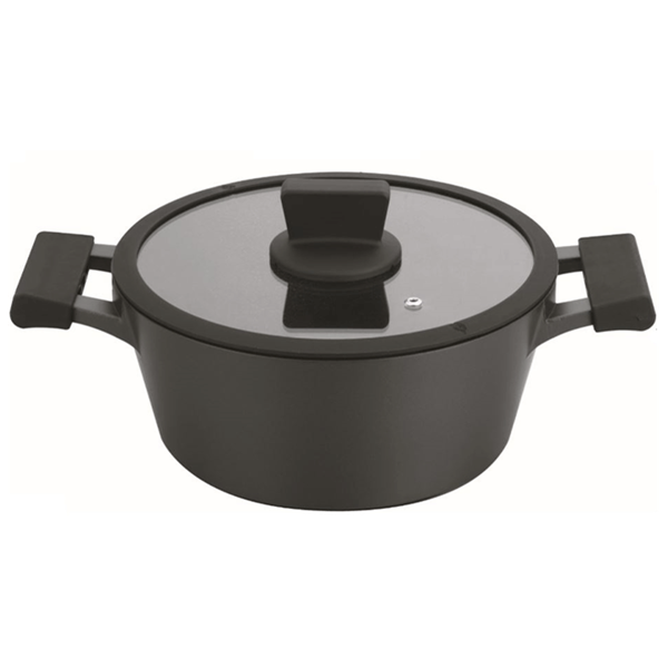 ქვაბი Berllong BOS-P32, 8.8L, 32cm, Black