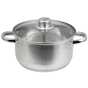 ქვაბი Ambition SANTO, 1.6L, 16cm, Silver