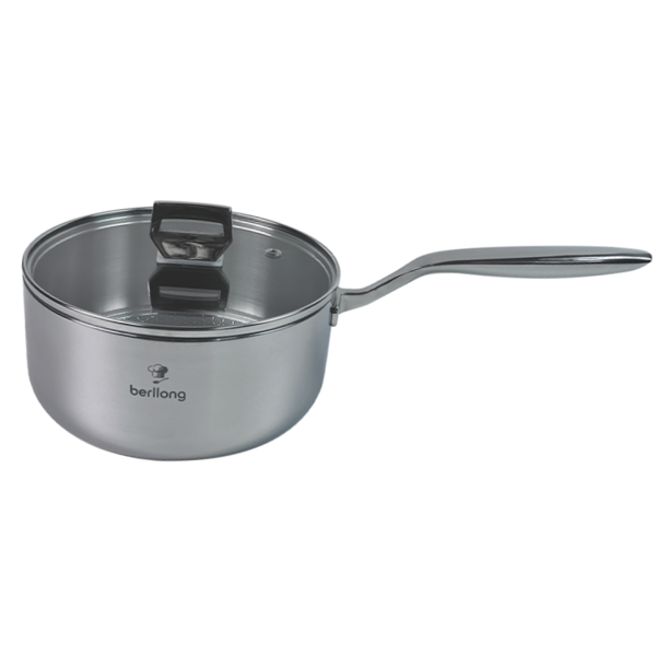 ქვაბი Berllong BSSP-0163, 2L, 18cm, Silver