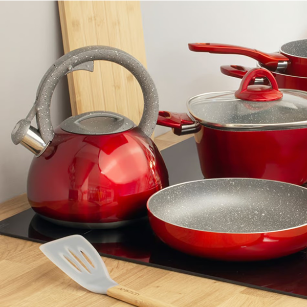 ქვაბი Ambition POKR 20161, 3L, 20cm, Red