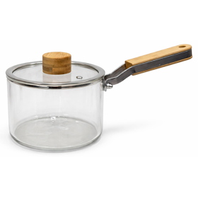 რძის ქვაბი OEM N-04Z, 2.5L, 15cm, Transparent