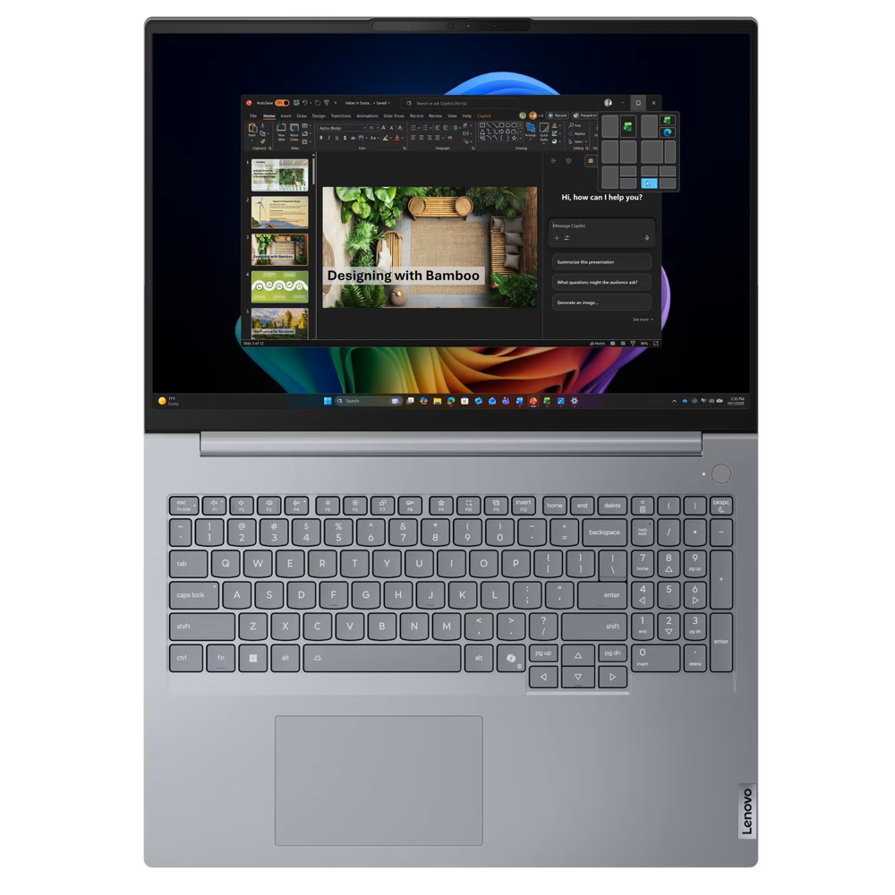 ნოუთბუქი Lenovo 21UR0067GX ThinkBook 16 Gen 9, 16'', Ultra 7-355, 32GB, 512GB SSD, Integrated, Arctic Grey