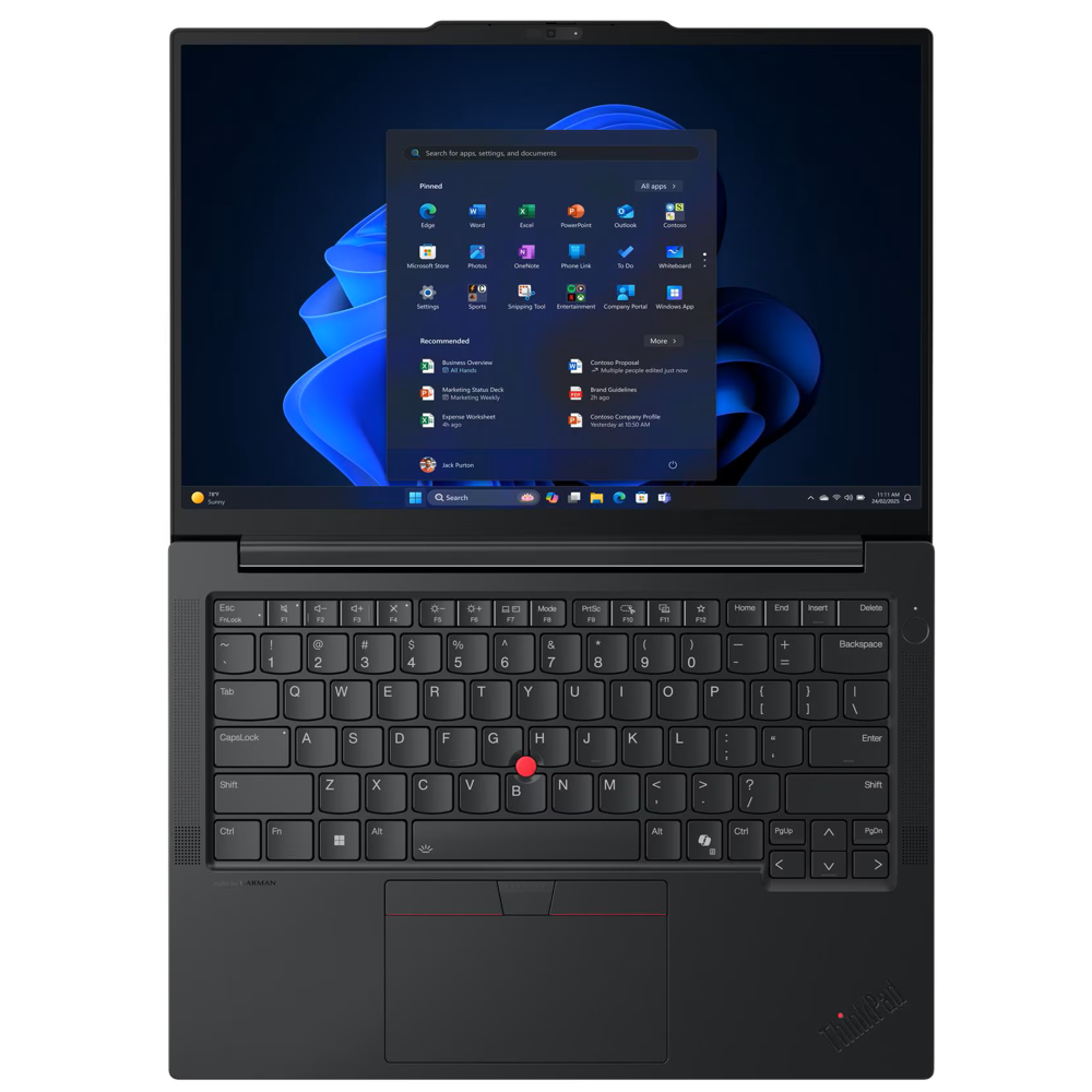 ნოუთბუქი Lenovo 21Y20051GX ThinkPad E14 Gen 8 , 14'', Ryzen AI 5-330, 16GB, 512GB SSD, Integrated, Black