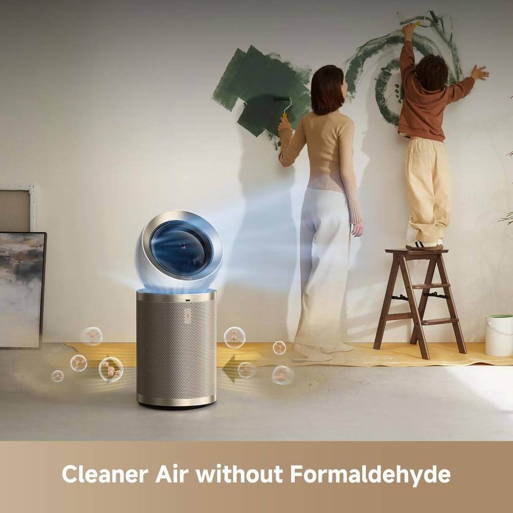ჰაერის გამწმენდი Dreame CVF14A Air Purifier PM20, 100m², Air Purifier, White/Gold