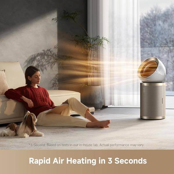 ჰაერის გამწმენდი Dreame CVF14A Air Purifier PM20, 100m², Air Purifier, White/Gold