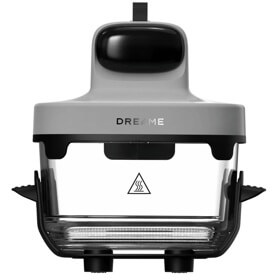 აეროგრილი Dreame Tasti PT60, 1500W, 4.5L, Air Fryer, Grey