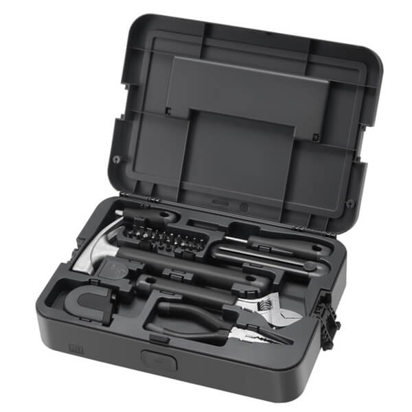 ხელსაწყოების ნაკრები Mova MTKH01, Hand Tool Kit, Black