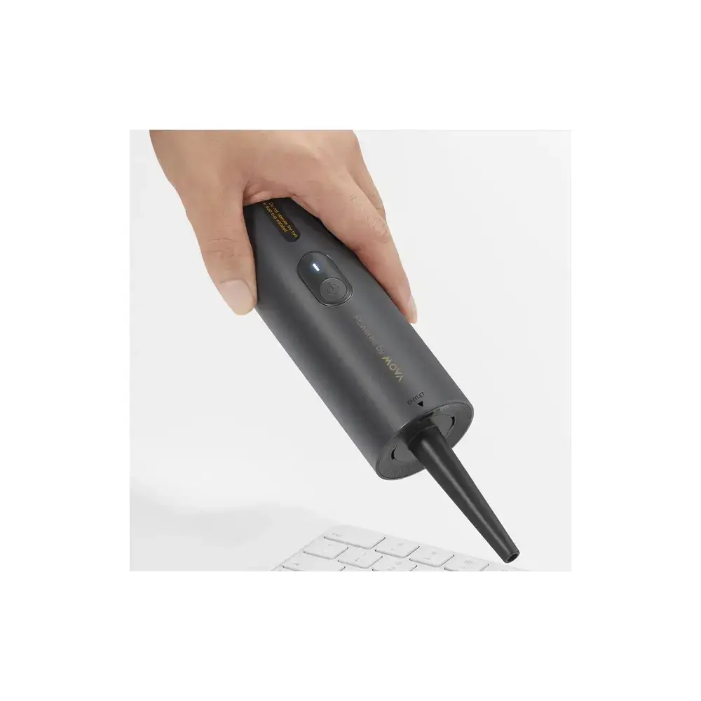 4-in-1 Portable Vortex Vacuum And Blower Mova MDV001, 80W, 0.16L, Dark Grey