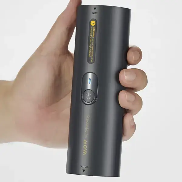 4-in-1 Portable Vortex Vacuum And Blower Mova MDV001, 80W, 0.16L, Dark Grey