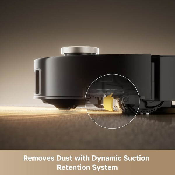 Robot Vacuum Cleaner Mova RLV83LE Robot MOBIUS 60, 30000Pa, FlexScope, Black