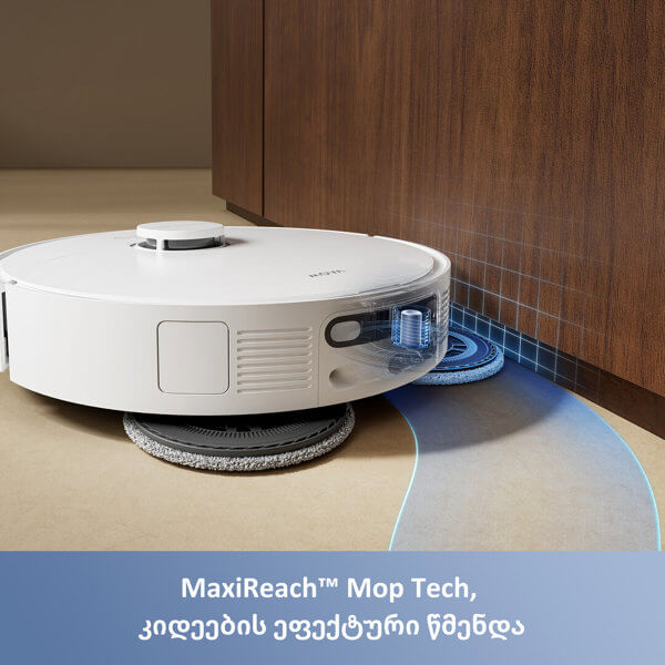 Robot Vacuum Cleaner Mova RLE21SE E40 Ultra, 19000Pa, Lidar, White
