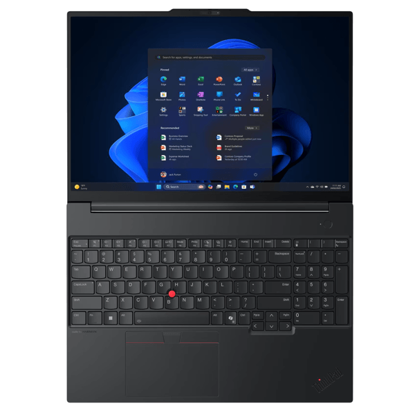 ნოუთბუქი Lenovo 21Y4004MGX ThinkPad E16 Gen 4, 16", Ryzen AI 5-330, 16GB, 512GB SSD, Integrated, Black