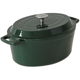 Pot BERLLONG BCI-OC29, 4.5L, 29cm, Green