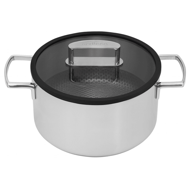 Pot Berllong BTC-20, 20cm, Silver