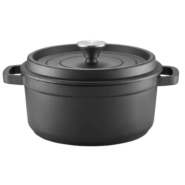 Pot Ambition Iron 68607, 2.2L, 20cm, Black