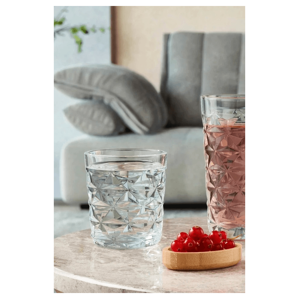 Glass Set Pasabahce Estrella 9520542-6, 4Pcs, 0.3L, Transparent