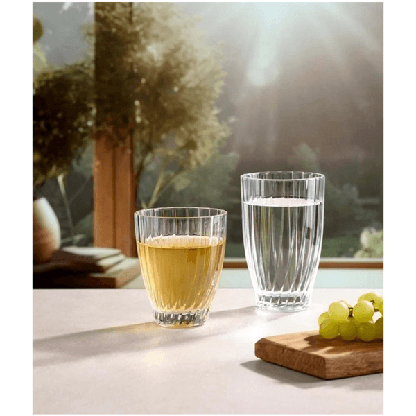 ჭიქების ნაკრები Pasabahce Bouquet 9520113-4, 6Pcs, 0.3L, Glass Set, Transparent