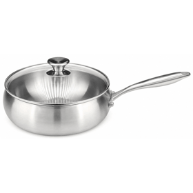 ტაფა OEM 2025101821GUYW185, 24cm, Pan, Silver