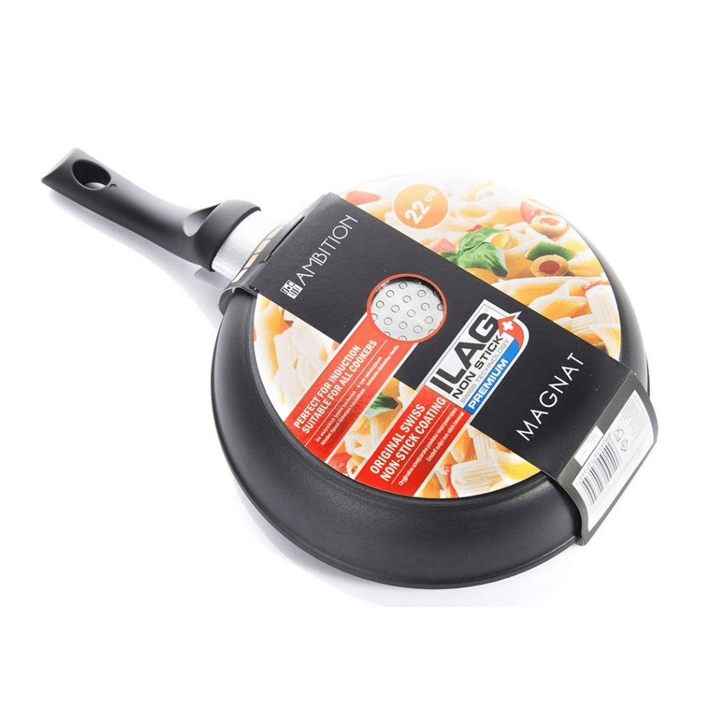 ტაფა Ambition MAGNAT, 22cm, Pan, Black