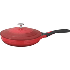 ტაფა Berllong BDC-F28, 28cm, Pan, Red