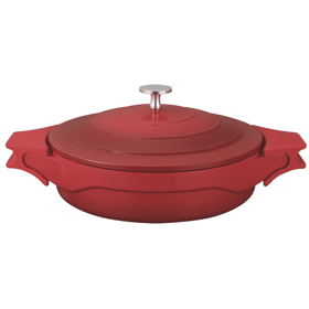ტაფა-ქვაბი BERLLONG BDC-SH28, 28cm, Pan, Red