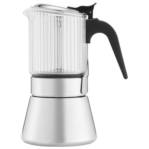 Coffee Maker Ambition Curly 32747, 0.24L, Silver