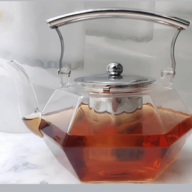ჩაის დასაყენებელი DONGFANG 21992, 1.1L, Teapot, Transparent