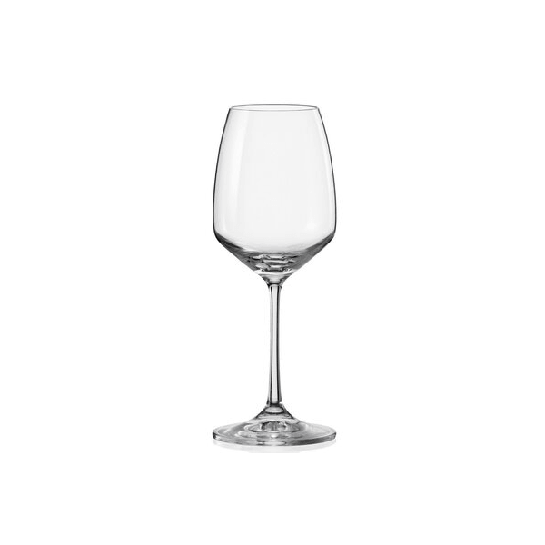ჭიქების ნაკრები Bohemia crystalex GISELLE, 6Pcs, 0.34L, Glass Set, Transparent