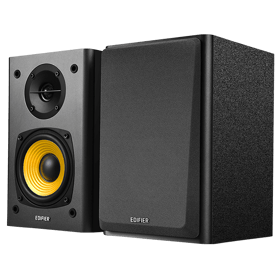 სტუდიური მონიტორი Edifier Studio R1000T4 Active 2.0, 24W, PC, AUX, Bookshelf Speaker System, Black