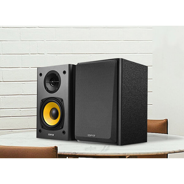 სტუდიური მონიტორი Edifier Studio R1000T4 Active 2.0, 24W, PC, AUX, Bookshelf Speaker System, Black