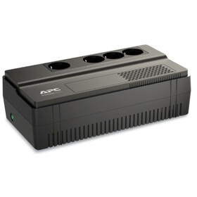 უწყვეტი კვების წყარო APC BV650I-GR, Line-Interactive, 650VA/375W, 4×Schuko, UPS, Black