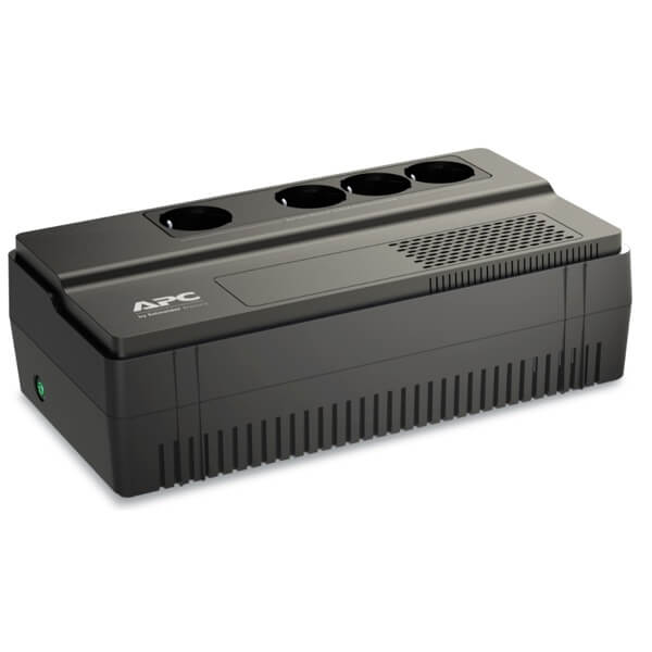 უწყვეტი კვების წყარო APC BV650I-GR, Line-Interactive, 650VA/375W, 4×Schuko, UPS, Black