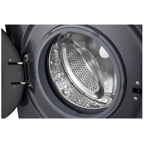 Washing Machine LG F2Y2HYP6J.AMBQME3, 7Kg, 1200Rpm, 75dB, Black