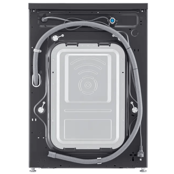 Washing Machine LG F2Y2HYP6J.AMBQME3, 7Kg, 1200Rpm, 75dB, Black