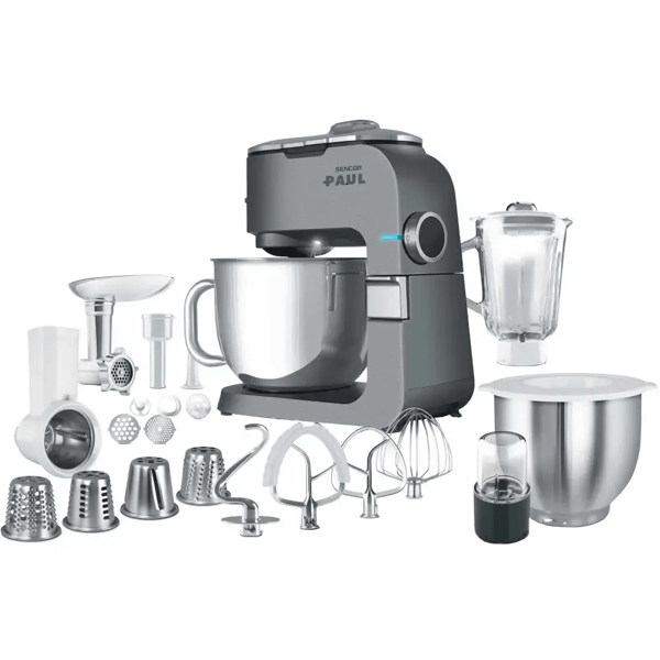 სამზარეულოს კომბაინი Sencor STM 7970 Paul 1, 1700W, 6L, Food Processor, Silver